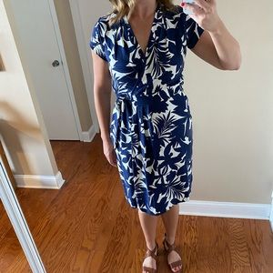 Floral Wrap Dress